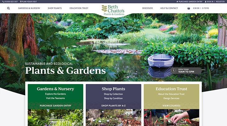 The Beth Chatto Gardens